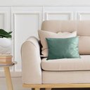 Ver imagem 2 de Capa para Almofada em Veludo Liso Retangular Várias Cores Cor:verde Menta