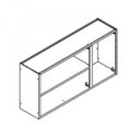 Ver imagem 2 de Armário Aéreo 3 Portas com Vidro Múltipla 