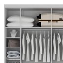 Ver imagem 6 de Guarda-Roupa Casal 6 Portas 4 Gavetas Safira Bianchi Móveis