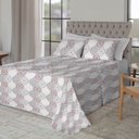 Ver imagem 4 de Jogo de Cama King Estamparia -premium Plus Etnica Cinza