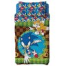 Colcha Infantil Kit Lepper -Bouti Dupla Face Sonic - 1