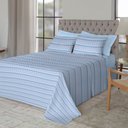 Ver imagem 4 de Jogo de Cama King Estamparia -premium Plus Azul Anil