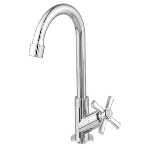 Torneira Lavatório Banheiro Bica Móvel Abs 1095 C-31 ¼ Volta:Cromado