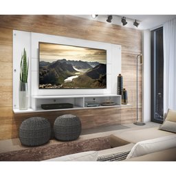 Painel c/ suporte TV 60" Tókio Multimóveis Branco - 8