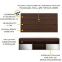 Ver imagem 4 de Rack com Painel e Suporte para TV até 65 Polegadas e Espelho Flórida Multimóveis Duna