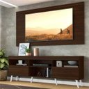 Ver imagem 1 de Rack com Painel para TV até 65 Polegadas e Pés Retrô Flórida Multimóveis Duna/Branco