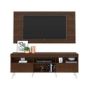 Ver imagem 3 de Rack com Painel para TV até 65 Polegadas e Pés Retrô Flórida Multimóveis Duna/Branco