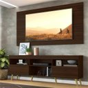 Ver imagem 1 de Rack com Painel para TV até 65 Polegadas e Pés Retrô Flórida Multimóveis Duna/Natural