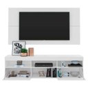 Ver mais imagens de Rack com Painel e Suporte para TV até 65 Polegadas e Espelho Flórida Multimóveis Branco