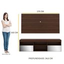 Ver imagem 5 de Rack com Painel para Tv até 65 Polegadas e Espelho Flórida Multimóveis Duna