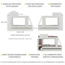 Ver imagem 5 de Treliche Infantil com Colchão Incluso e Barra de Proteção Multimóveis Branco