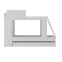 Ver mais imagens de Treliche com Colchão Incluso e Barra de Proteção Multimóveis