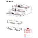 Ver imagem 3 de Tricama Multifuncional com Colchão Incluso Multimóveis Branco
