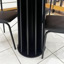 Ver imagem 4 de Mesa de Jantar 4 Lugares Redonda Mdf Base Ripada
