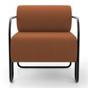 Ver imagem 6 de Kit 02 Poltronas Decorativas Orgânica Living Miska Veludo Terracota - Desk Design