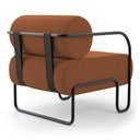 Ver imagem 7 de Kit 02 Poltronas Decorativas Orgânica Living Miska Veludo Terracota - Desk Design