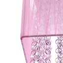 Ver imagem 6 de Pendente Cupula Cristal Acr Marrycrilic Rosa com Deslocador