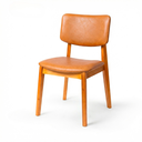 Ver imagem 4 de Kit 8 Cadeiras de Jantar Manuela Madeira Mel Courino Caramelo