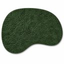 Ver imagem 3 de Tapete Classic Orgânico 1,98x2,48m Pelo Baixo Antiderrapante Verde Musgo