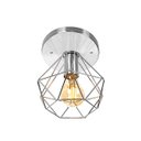 Ver imagem 1 de Lustre Plafon Aramado Diamante Majestoso Redondo