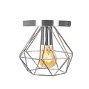 Ver imagem 2 de Lustre Plafon Aramado Diamante Majestoso Redondo