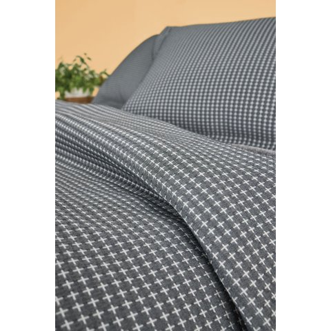 COBRELEITO SOLTEIRO DUPLA FACE JACQUARD TRAMA ACONCHEGANTE