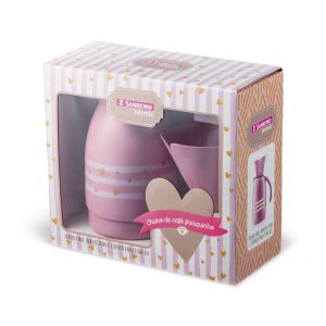 Bule Térmico Rosa 700ml e Suporte para Filtro de Café 102