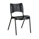 Ver imagem 2 de Cadeira New Iso Oblongo Preta Invicta Office Kit com 4 Cadeiras
