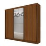 Guarda-Roupa Casal com Espelho 3 Portas 4 Gavetas Lisboa Bianchi Móveis - 3