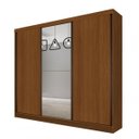 Ver imagem 3 de Guarda-Roupa Casal com Espelho 3 Portas 4 Gavetas Lisboa Bianchi Móveis