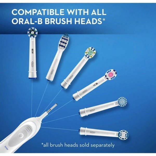 Escova Elétrica Oral-B ProAdvantage Deep Clean Battery Toothbrush pack com 2 - 3