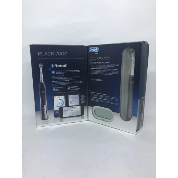 Escova Elétrica com Bluetooth Oral B Black 7000 - 2