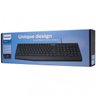 TECLADO USB PADRÃO AMERICANO REDONDO K313 SPK6313B PHILIPS - 4