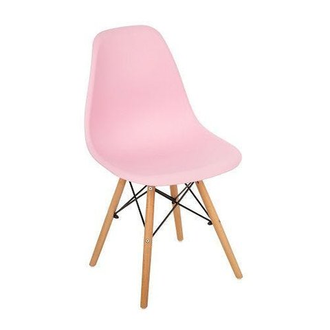 Cadeira Fixa Concha Eifel - Rosa