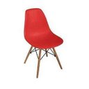 Ver imagem 1 de Cadeira Fixa Concha Eifel - Vermelho