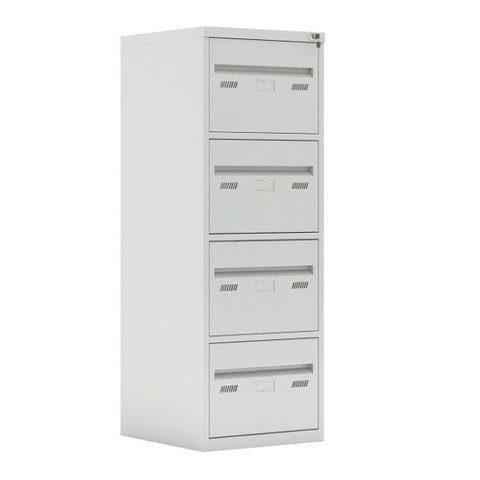Arquivo de Aço 4 Gavetas 1,34x0,47x0,50