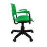 Cadeira Secretária Giratória Ergoplax+ com Braços Verde - 2