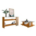Ver imagem 5 de Conjunto de Aparador e Mesa de Centro Sirius Cinamomo Off White MDP Casah