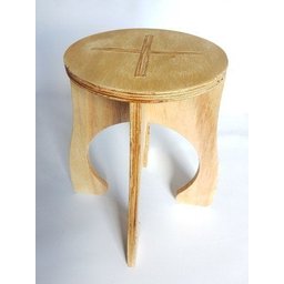 Banquinho Desmontável Portátil Chapa Naval - 2