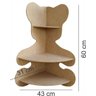 Prateleira de Canto Urso MDF 43x31x60cm - 2