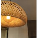 Ver imagem 2 de Pendente Bambu Natural Orgânico C LED Filamento 2400k