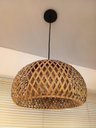 Ver imagem 3 de Pendente Bambu Natural Orgânico C LED Filamento 2400k