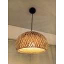 Ver imagem 5 de Pendente Bambu Natural Orgânico C LED Filamento 2400k
