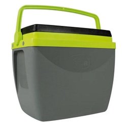 Caixa Térmica MOR 18 Litros para Camping Cinza e Verde - 1
