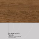 Ver imagem 4 de Guarda Roupa Casal 3p 2g com Espelho 235 Cm 32215 Amendola Off White Demobile