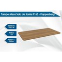 Ver imagem 2 de Conjunto: Mesa Sala Jantar Iguaçu c/ Tampo de Madeira 1.60cm + 6 Cadeiras Portugal Cromada/