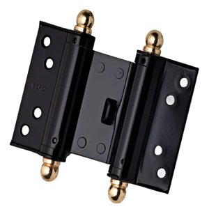 Dobradiça Vai e Vem 3" Preto Unidade Isero