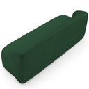 Ver imagem 7 de Sofá 3 Lugares Orgânico para Sala de Estar Living 205cm Heidy F04 Veludo Verde - Lyam Decor