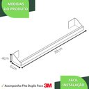Ver imagem 3 de Porta Toalha de Rosto Adesivo Autocolante Branco Df