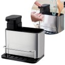 Ver imagem 1 de Porta Detergente Organizador para Pia Cozinha Dispenser Inox